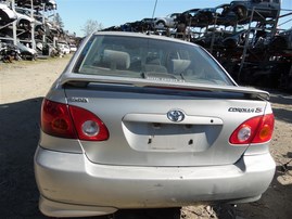 2003 Toyota Corolla S Silver 1.8L MT #Z24629